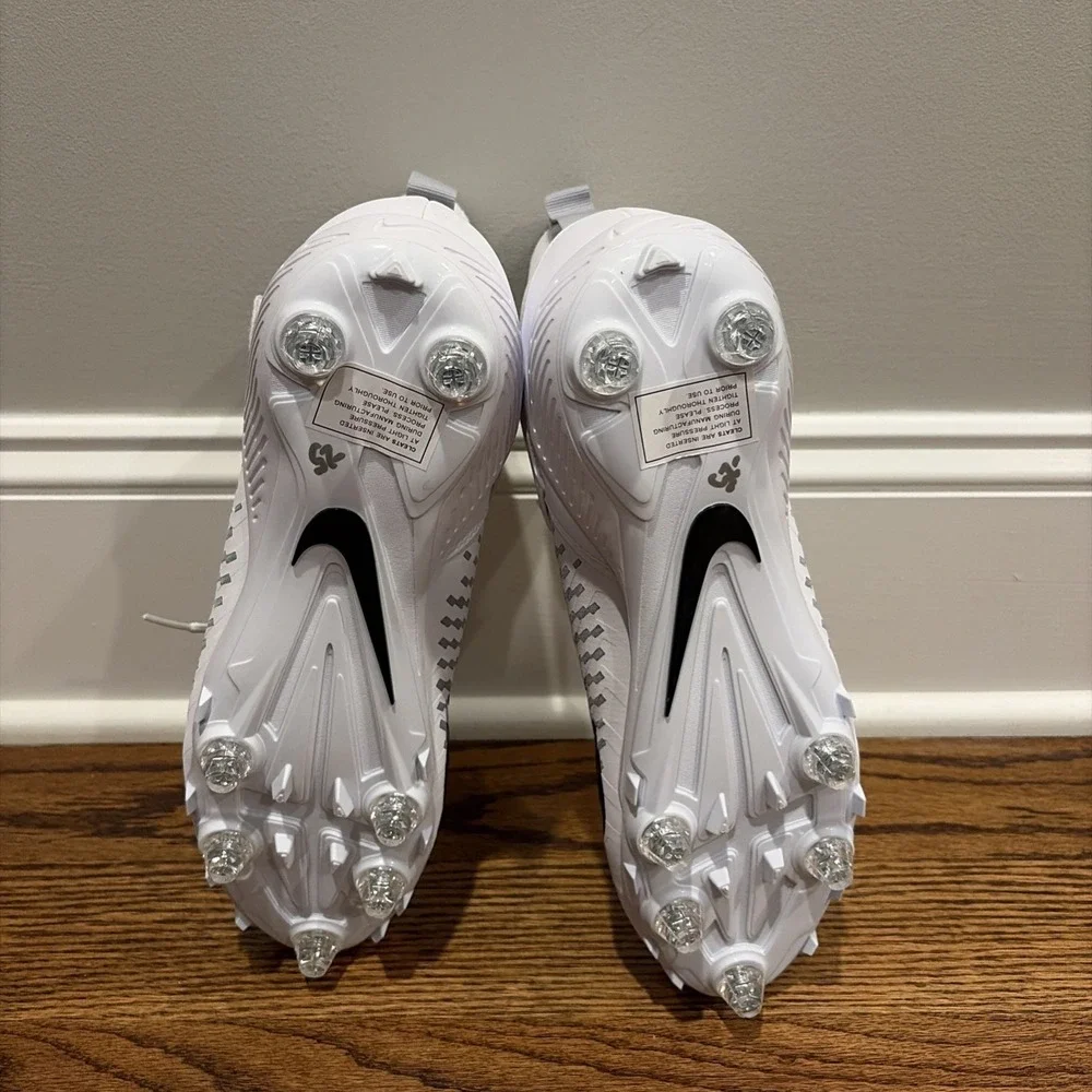 Nike Alpha Menace Pro 2 Detachable White Football Cleat Men's 11.5 CK4277-100
